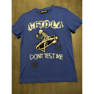 GFTD Los Angeles Men's Fashion Short Sleeve Bling T-Shirt Size S